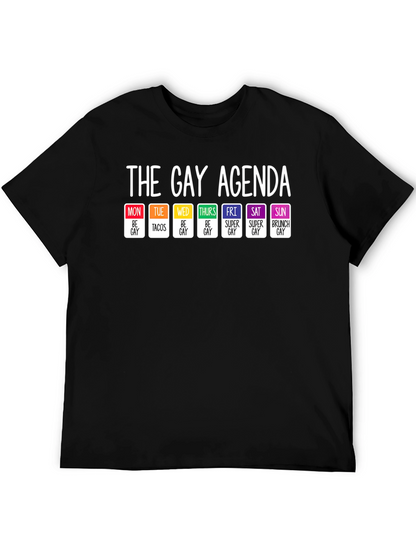 The Gay Agenda T-Shirt - LGBTQ Pride