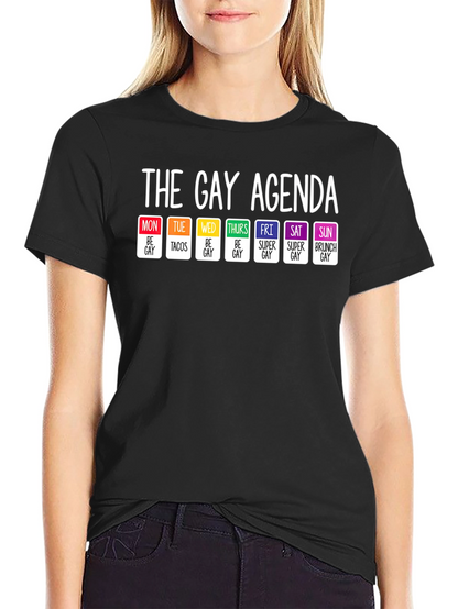 The Gay Agenda T-Shirt - LGBTQ Pride