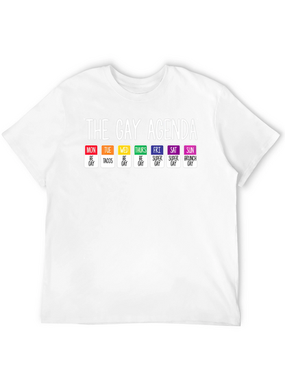 The Gay Agenda T-Shirt - LGBTQ Pride