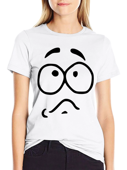 Funny Googly Eyes Black T-Shirt