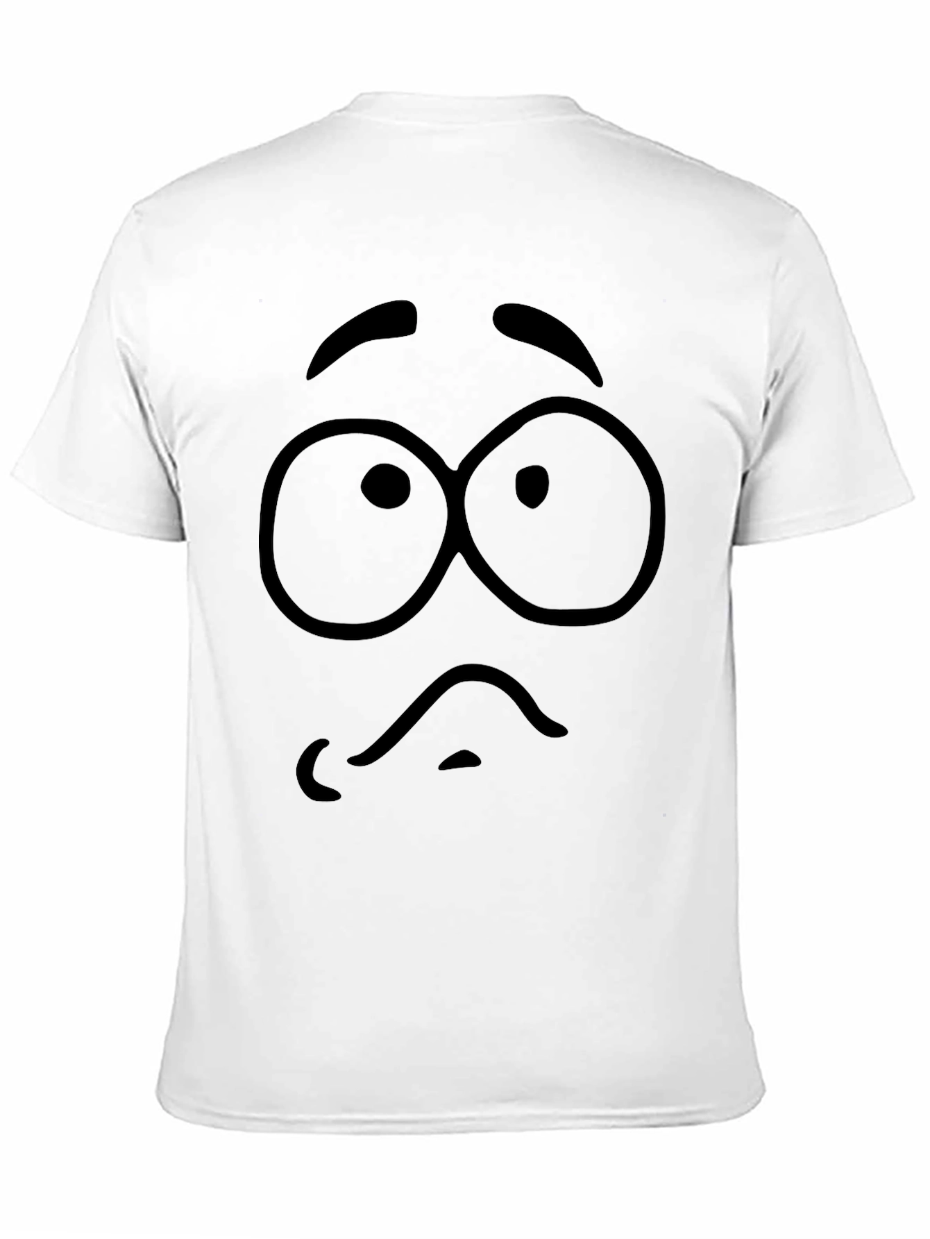 Funny Googly Eyes Black T-Shirt
