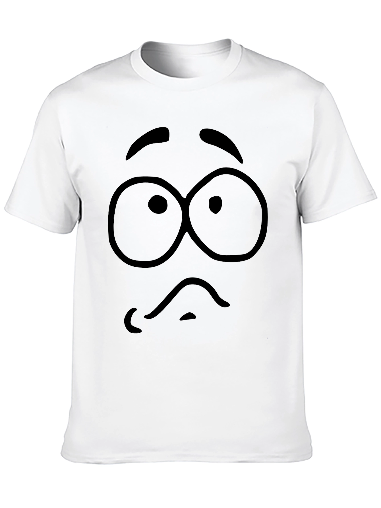 Funny Googly Eyes Black T-Shirt