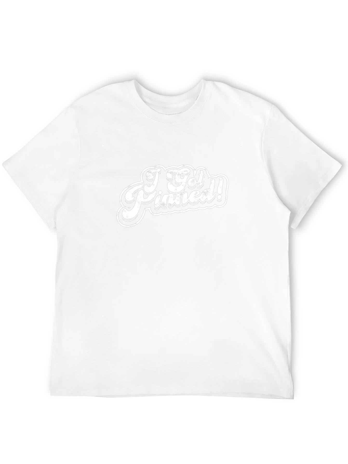I Got Pinned! Graphic Tee - Black T-Shirt