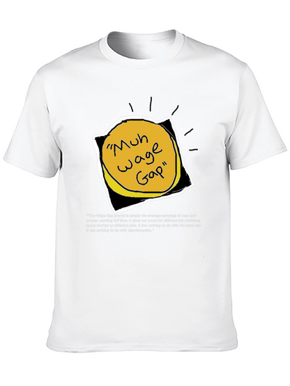 Wage Gap Myth Graphic T-Shirt