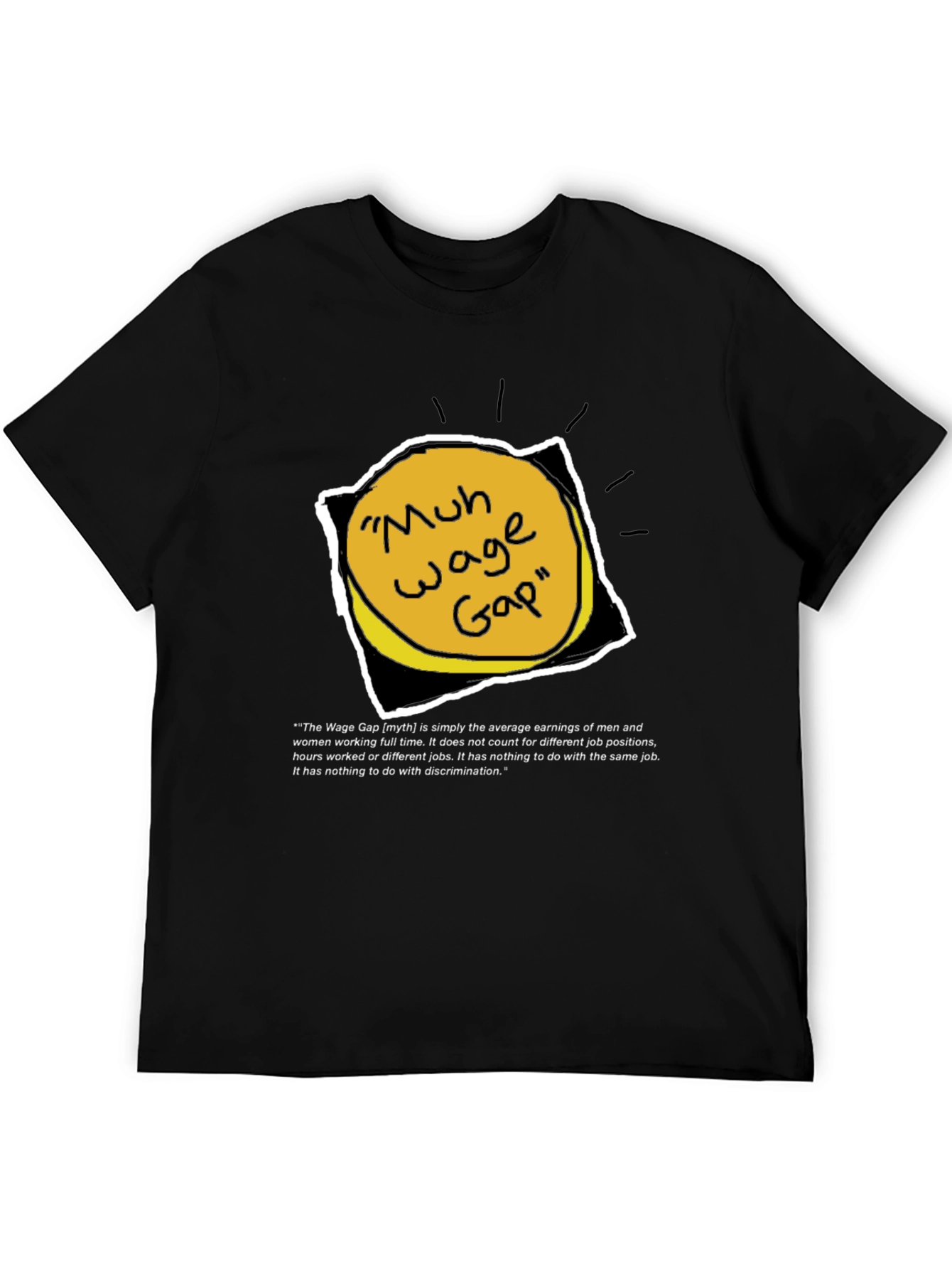 Wage Gap Myth Graphic T-Shirt