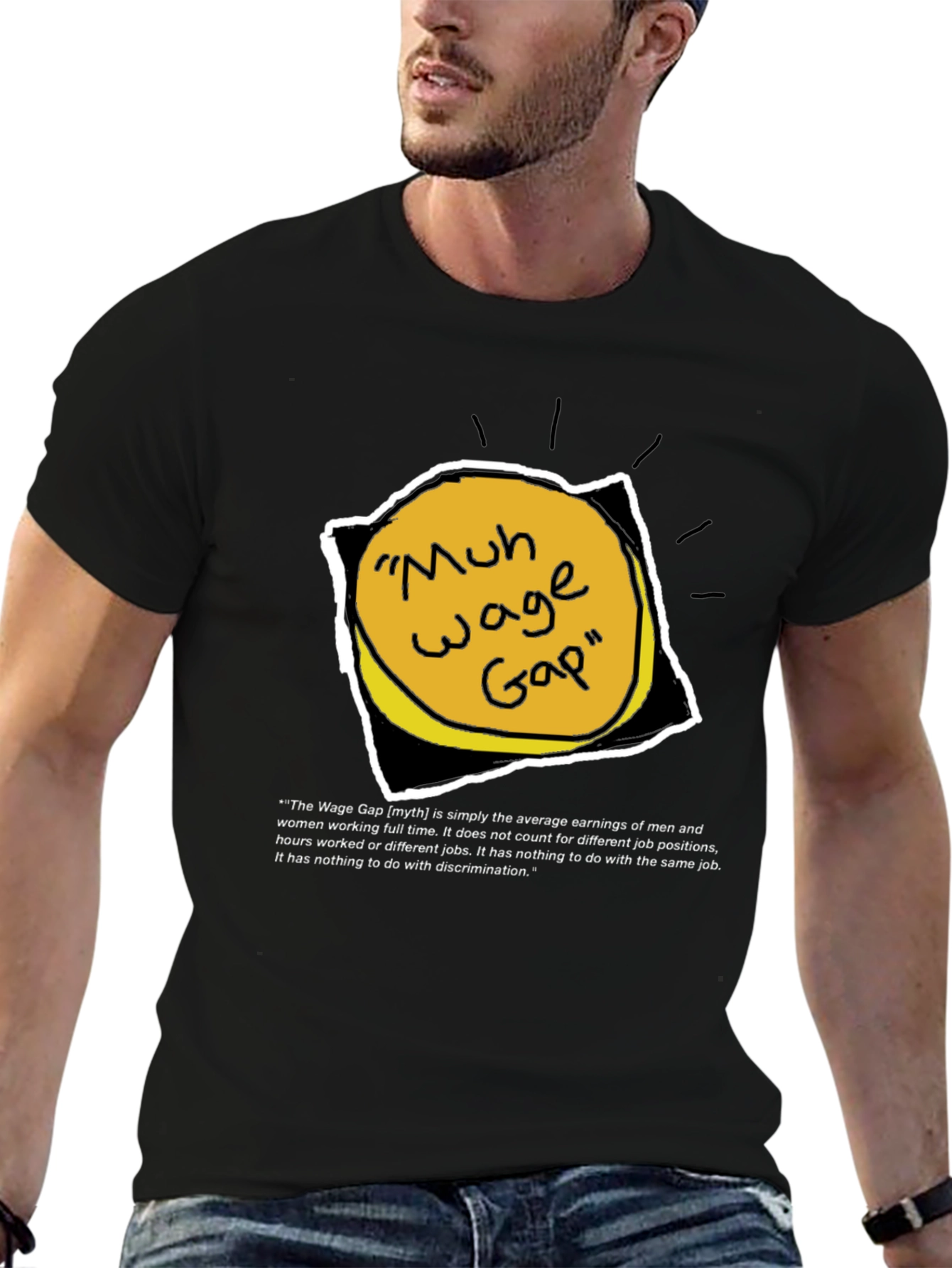 Wage Gap Myth Graphic T-Shirt