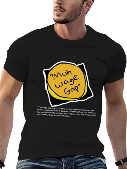 Wage Gap Myth Graphic T-Shirt