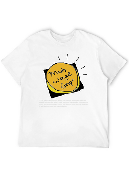 Wage Gap Myth Graphic T-Shirt