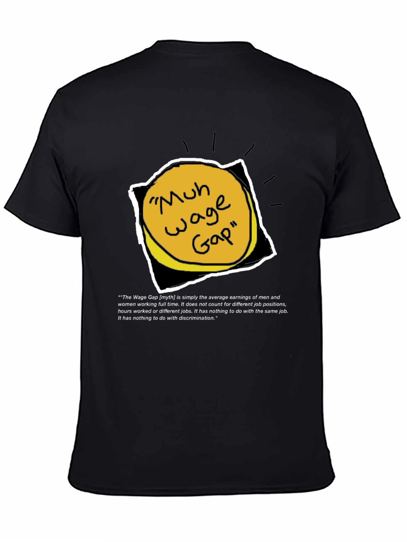 Wage Gap Myth Graphic T-Shirt
