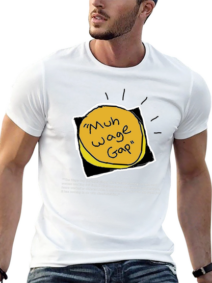 Wage Gap Myth Graphic T-Shirt
