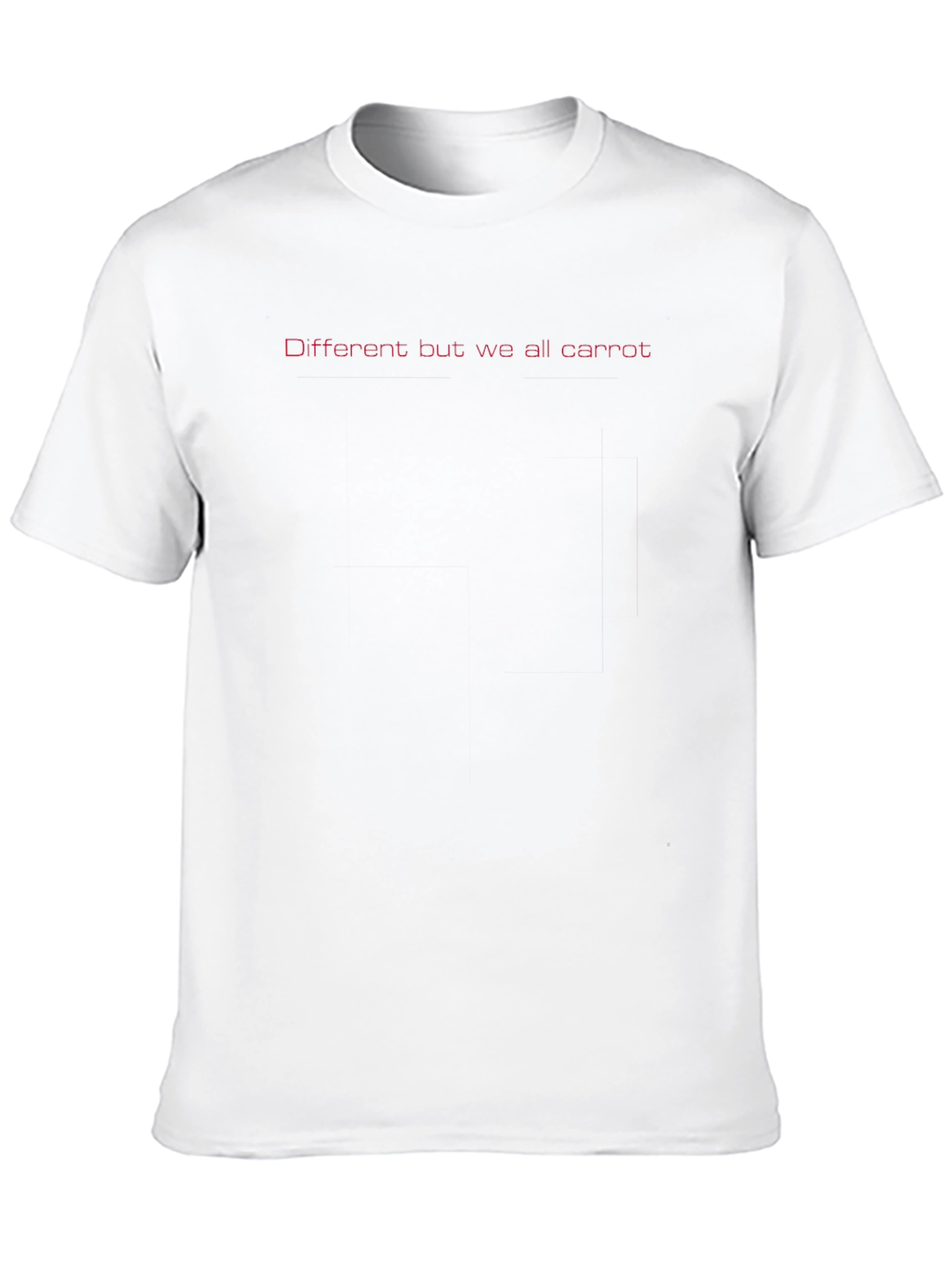 Different But We All Carrot Graphic Tee
