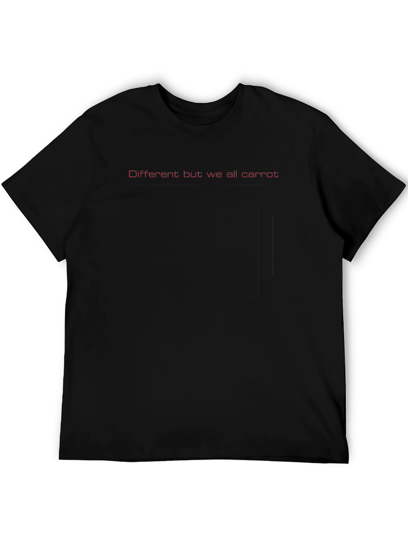 Different But We All Carrot Graphic Tee