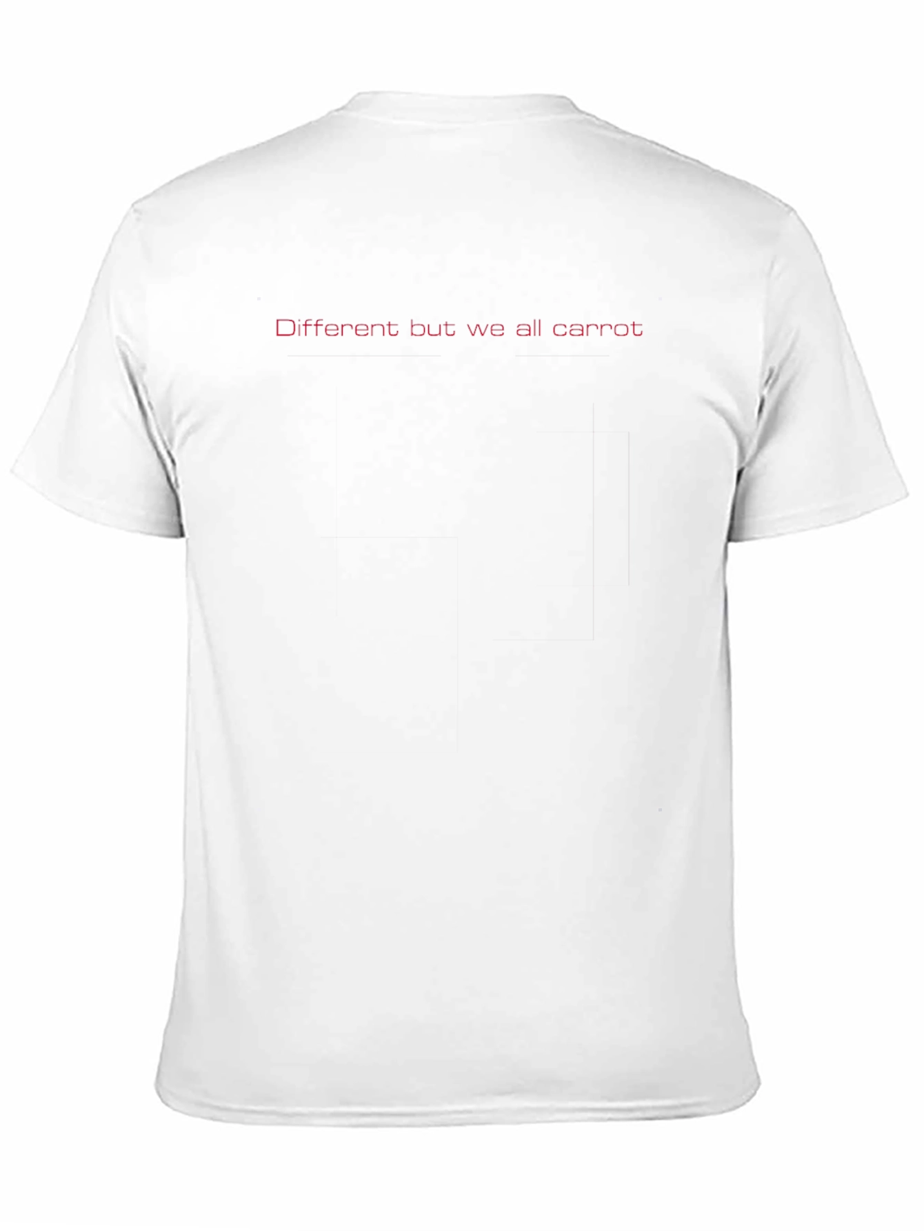 Different But We All Carrot Graphic Tee