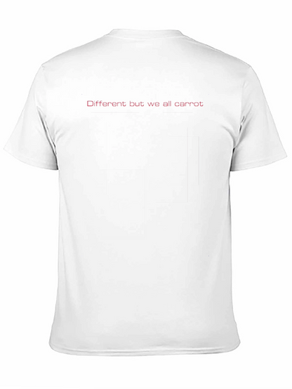 Different But We All Carrot Graphic Tee