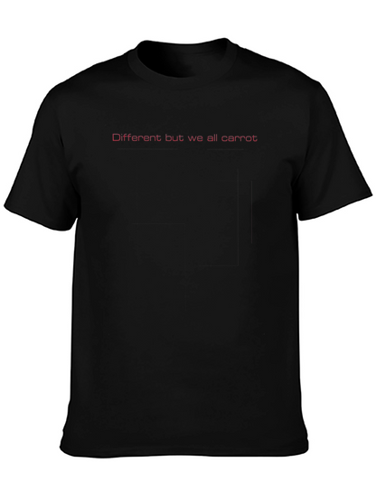 Different But We All Carrot Graphic Tee