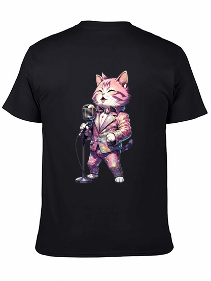 Singing Cat T-Shirt - Galaxy Suit