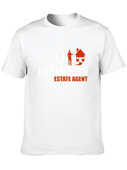Evolution Estate Agent T-Shirt - Funny Real Estate Tee