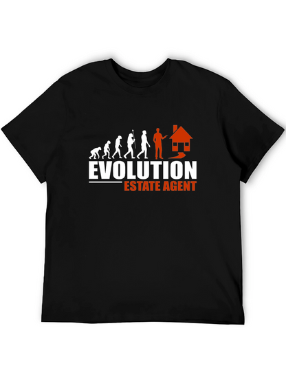 Evolution Estate Agent T-Shirt - Funny Real Estate Tee