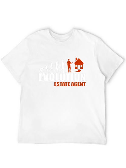 Evolution Estate Agent T-Shirt - Funny Real Estate Tee