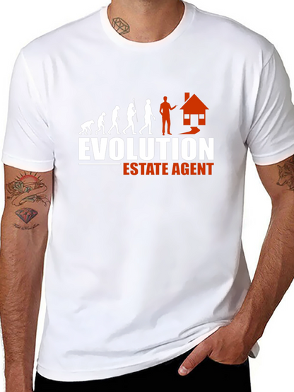 Evolution Estate Agent T-Shirt - Funny Real Estate Tee