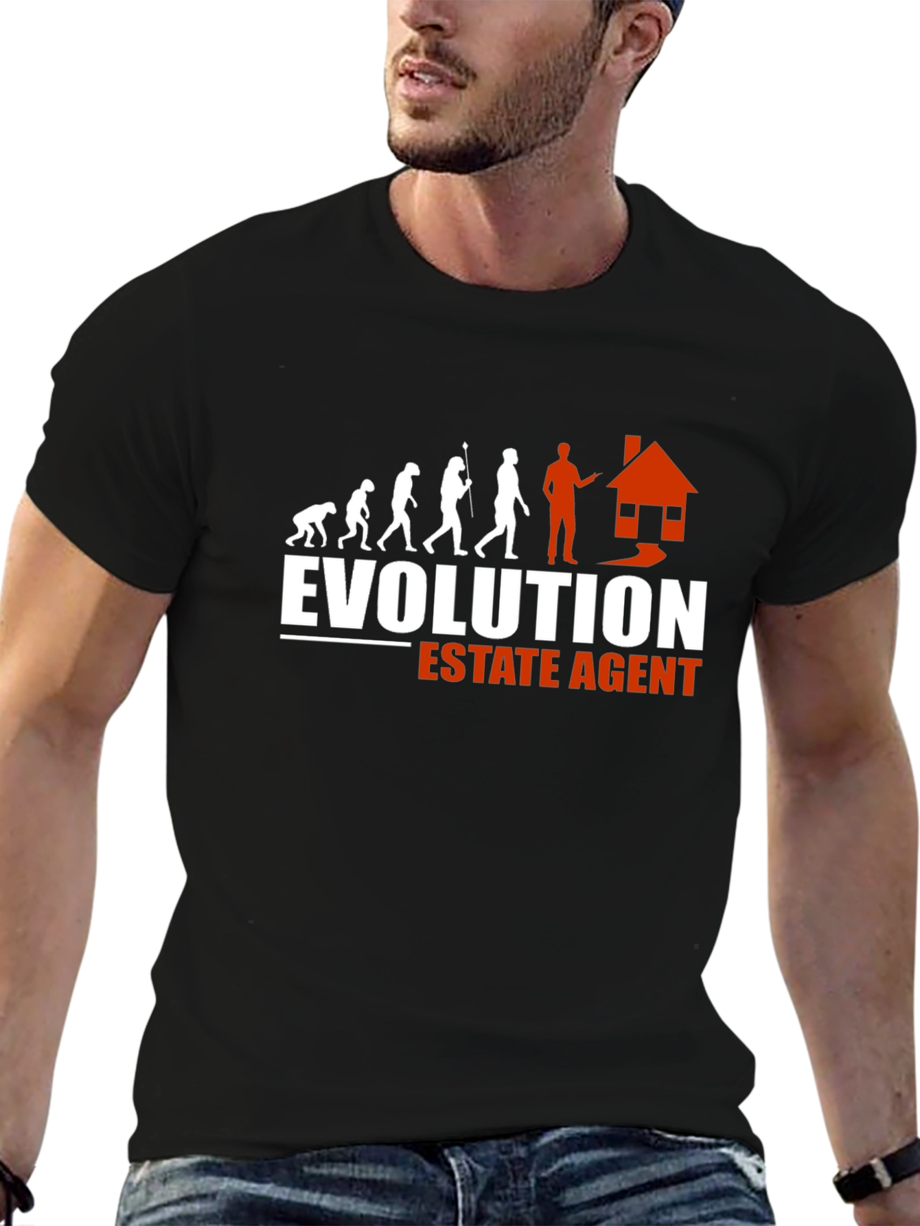 Evolution Estate Agent T-Shirt - Funny Real Estate Tee