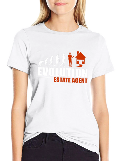 Evolution Estate Agent T-Shirt - Funny Real Estate Tee