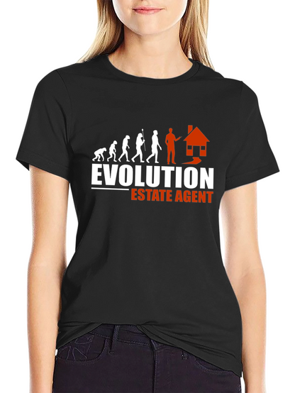 Evolution Estate Agent T-Shirt - Funny Real Estate Tee