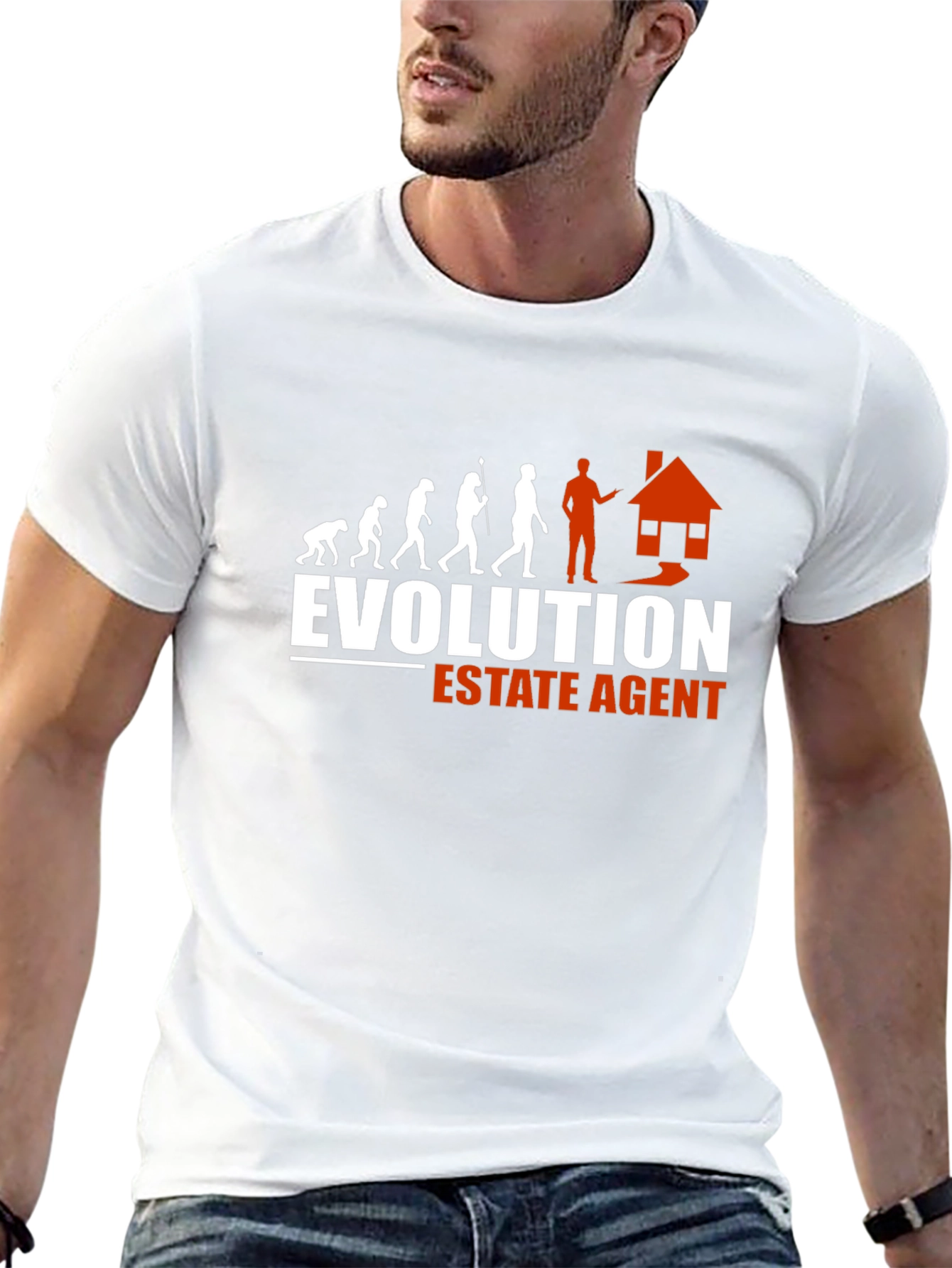 Evolution Estate Agent T-Shirt - Funny Real Estate Tee