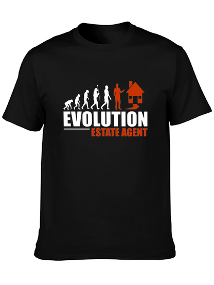 Evolution Estate Agent T-Shirt - Funny Real Estate Tee