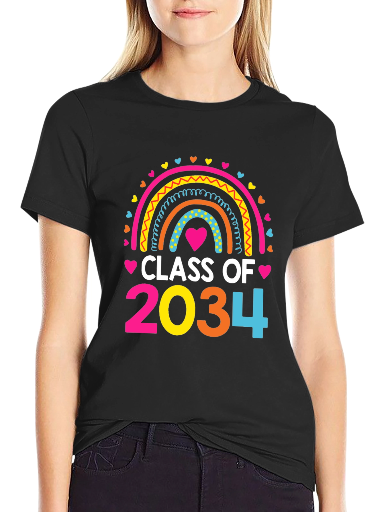Class of 2034 Rainbow T-Shirt