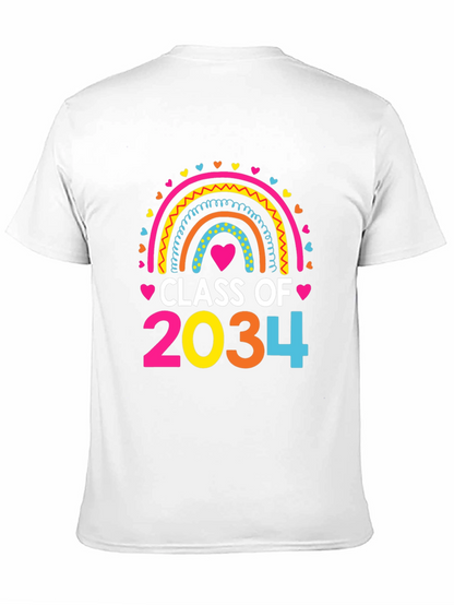 Class of 2034 Rainbow T-Shirt