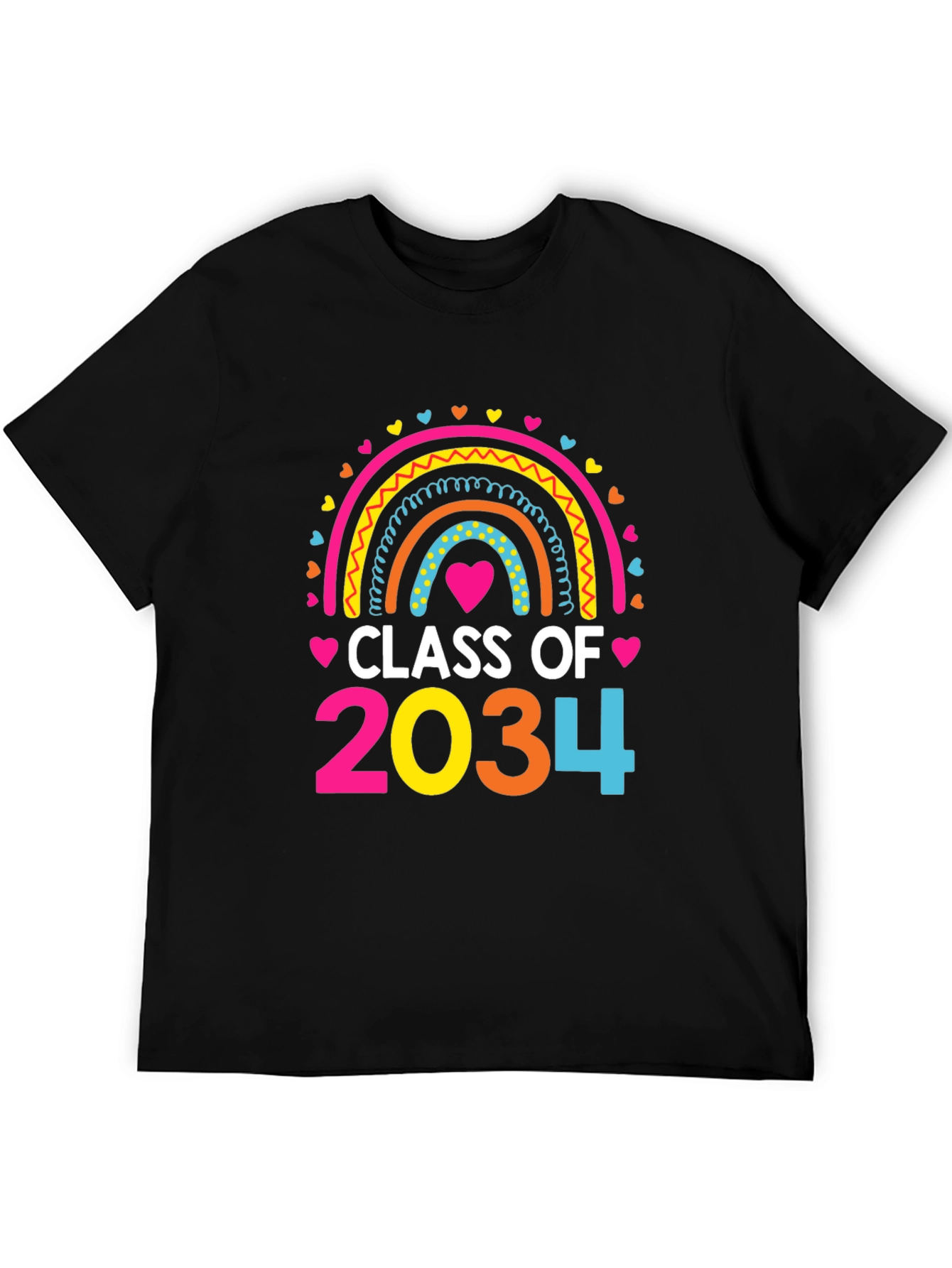 Class of 2034 Rainbow T-Shirt