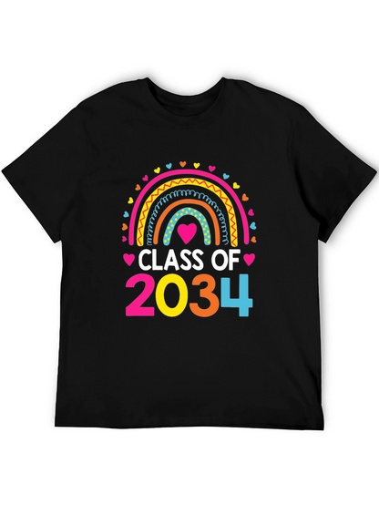 Class of 2034 Rainbow T-Shirt