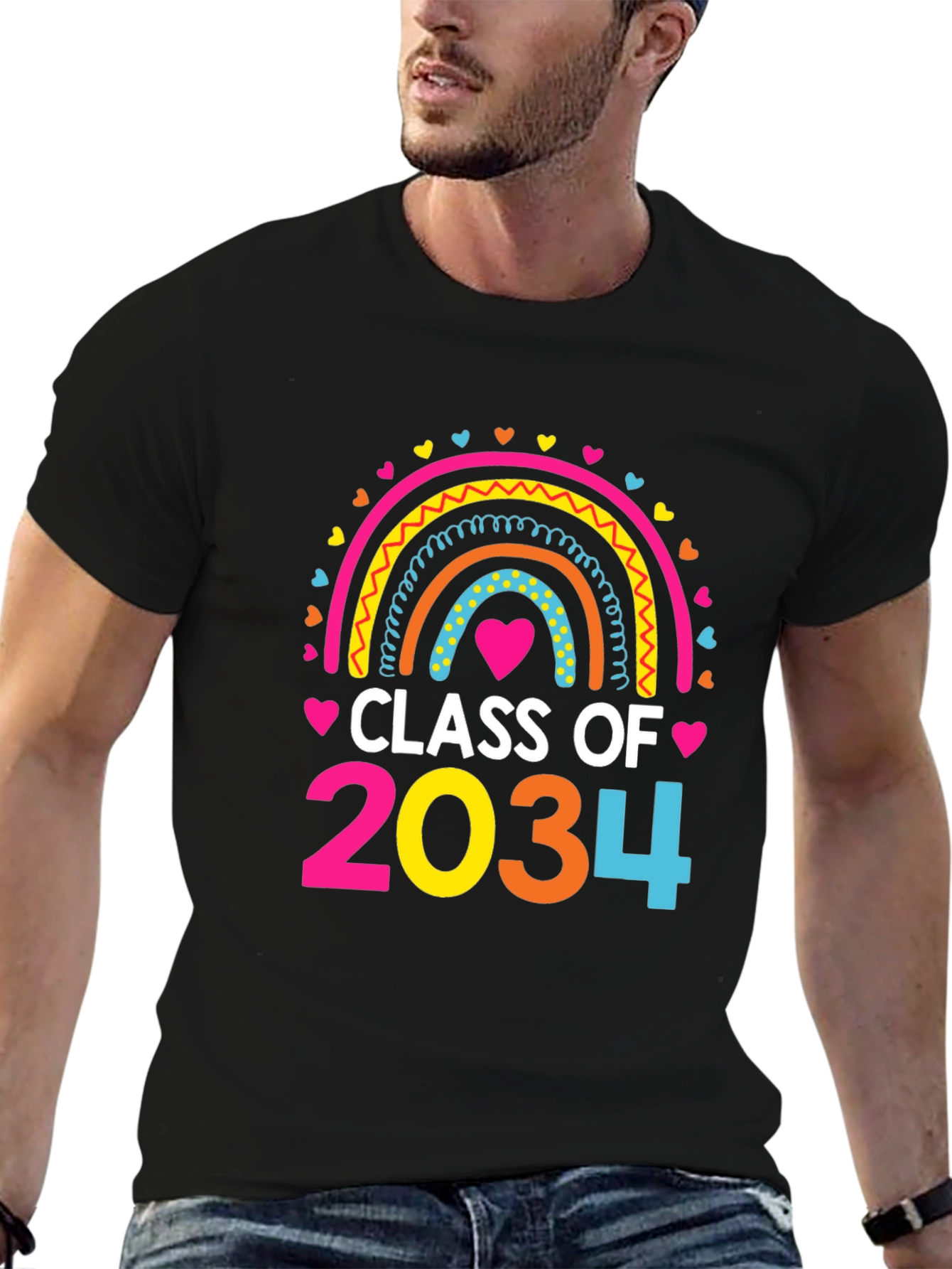 Class of 2034 Rainbow T-Shirt
