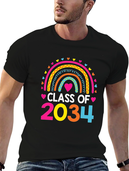 Class of 2034 Rainbow T-Shirt