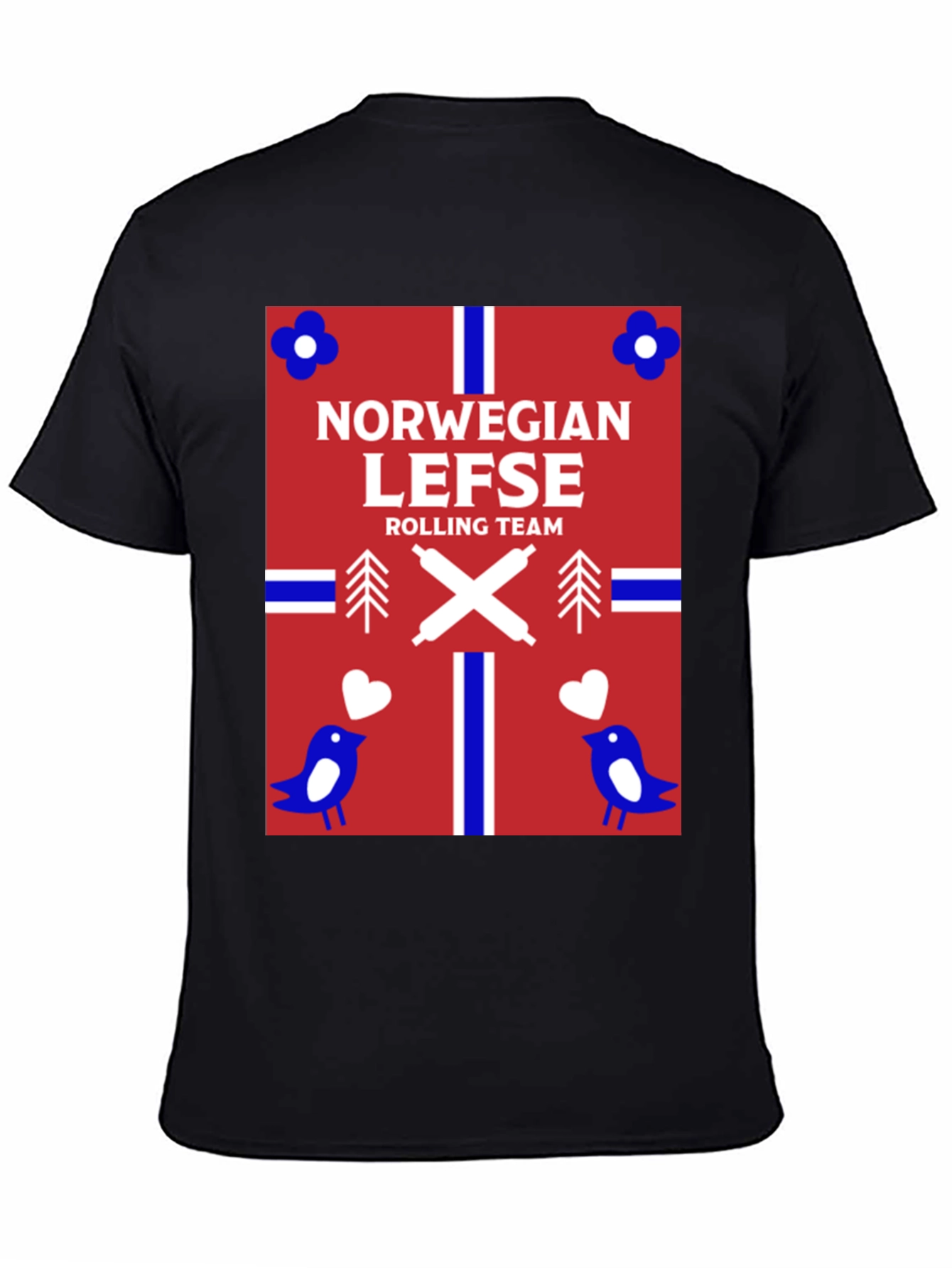 Norwegian Lefse Rolling Team T-Shirt