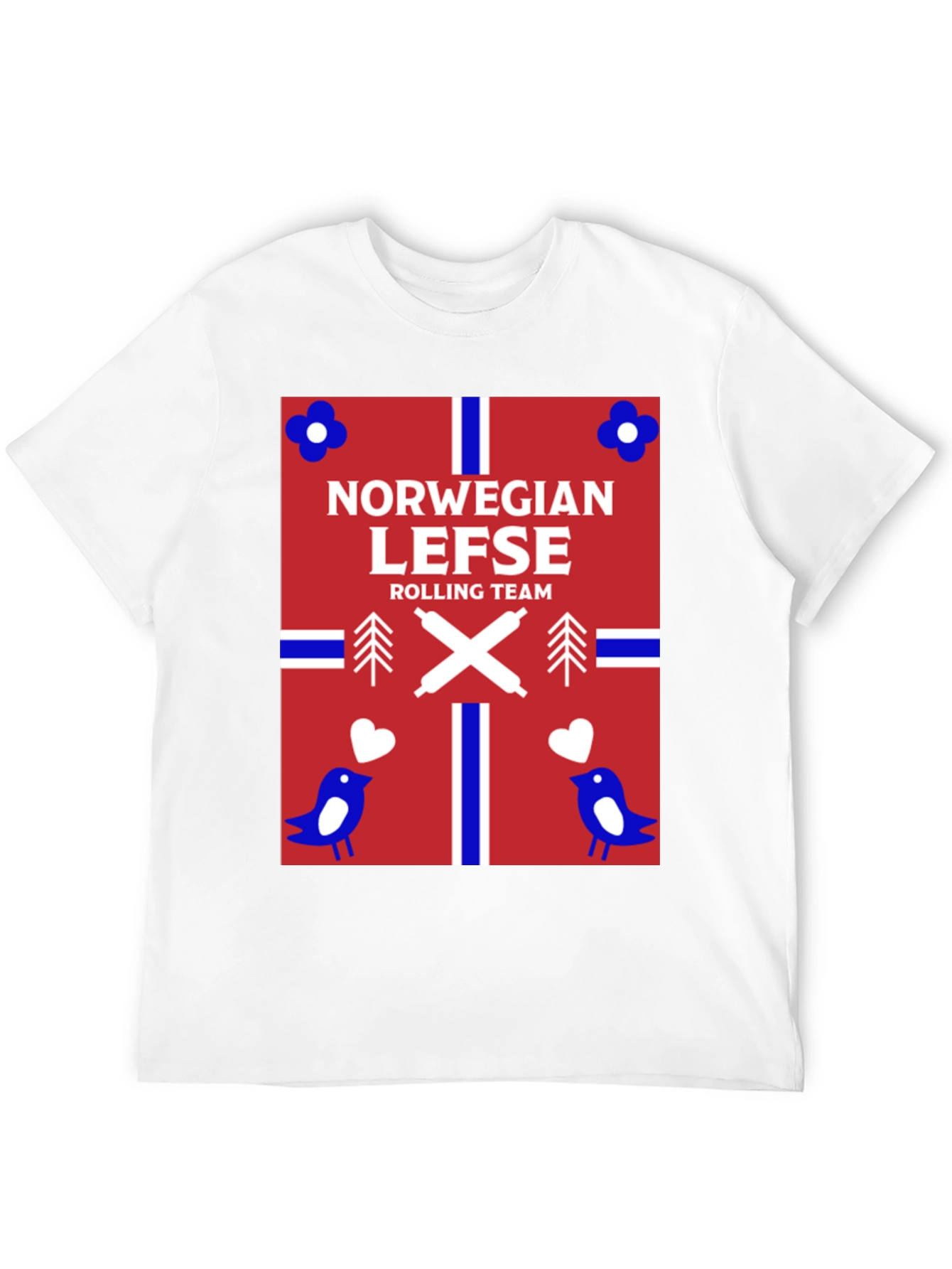 Norwegian Lefse Rolling Team T-Shirt