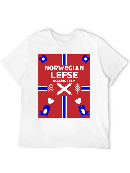 Norwegian Lefse Rolling Team T-Shirt