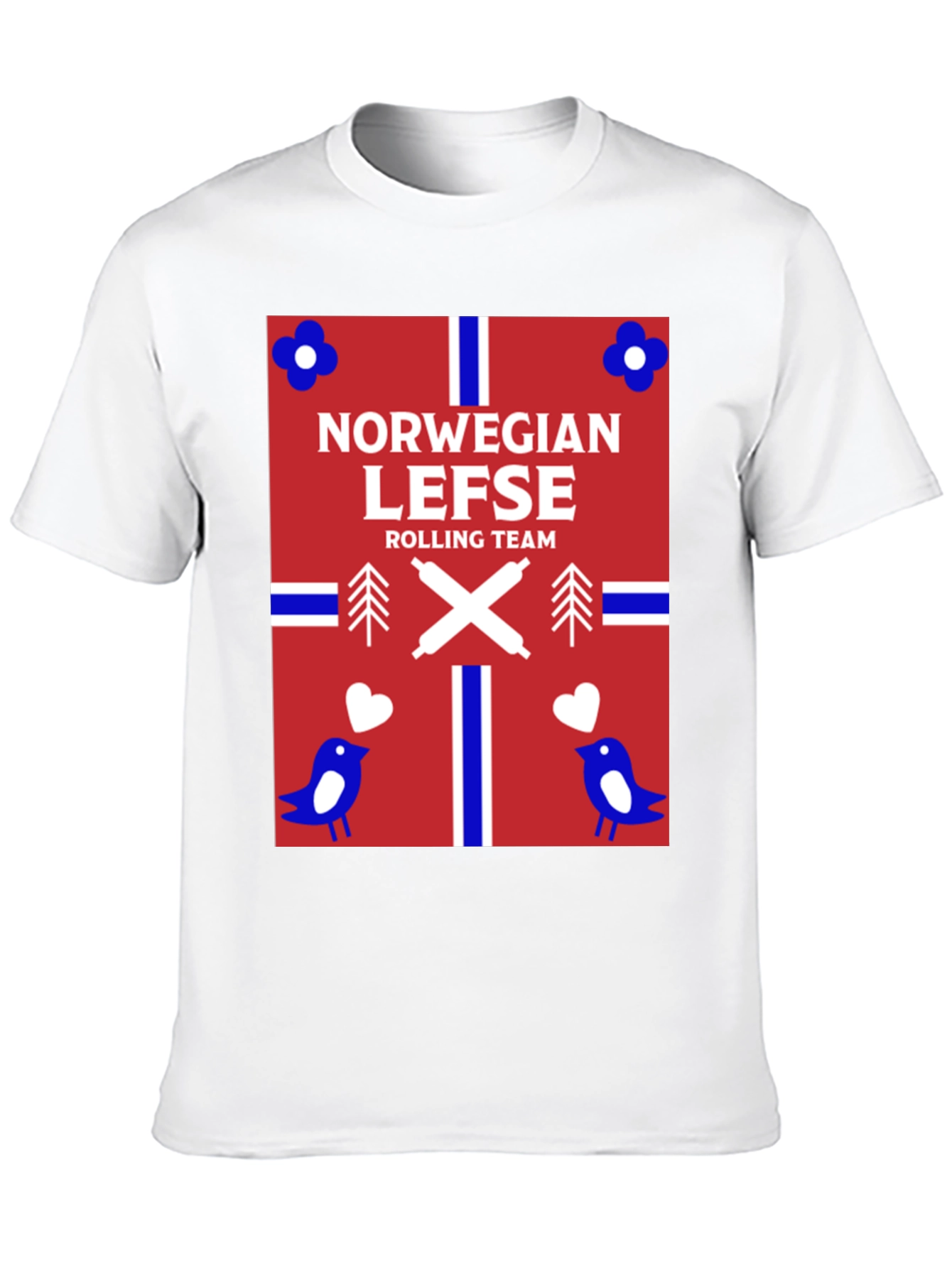 Norwegian Lefse Rolling Team T-Shirt