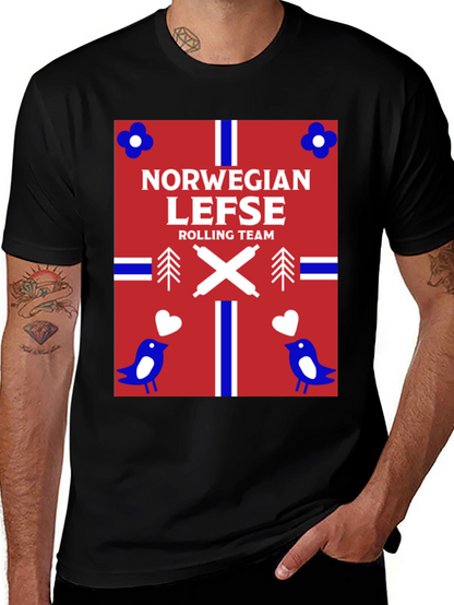 Norwegian Lefse Rolling Team T-Shirt