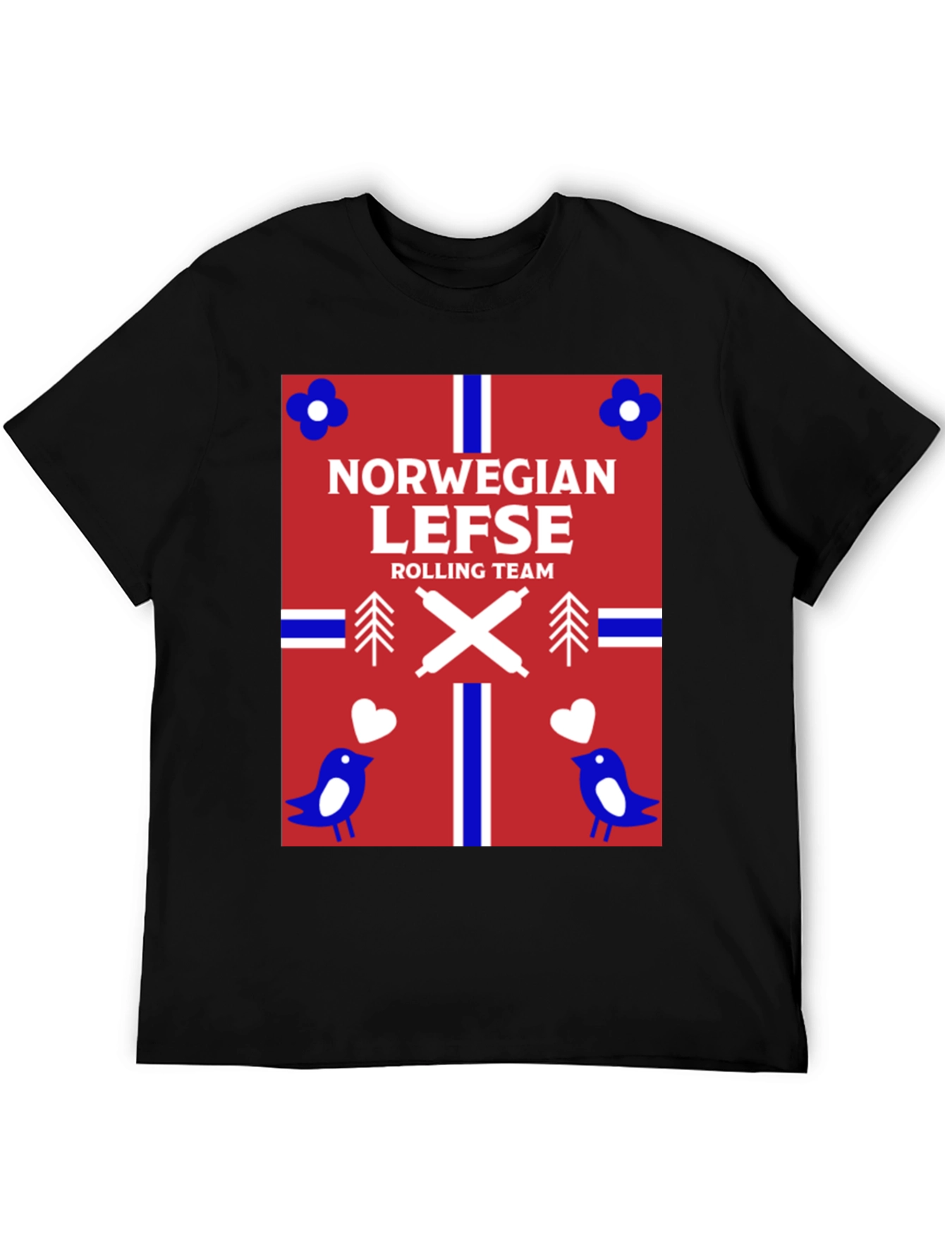 Norwegian Lefse Rolling Team T-Shirt