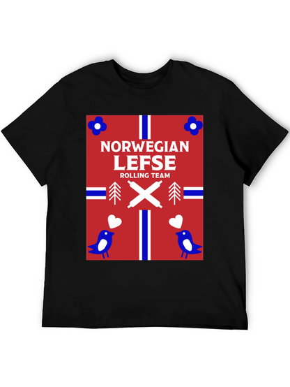Norwegian Lefse Rolling Team T-Shirt