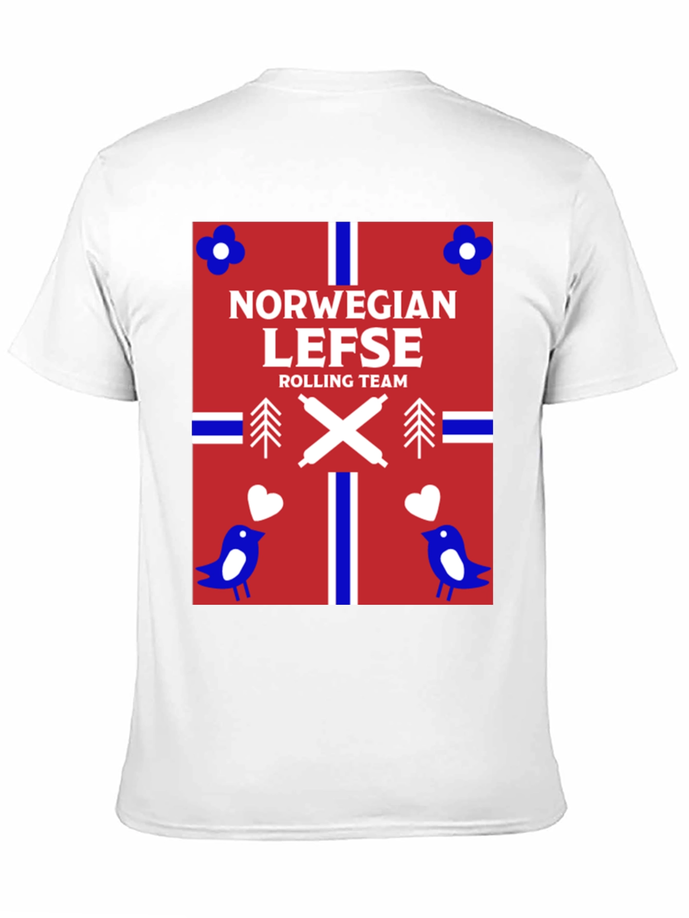 Norwegian Lefse Rolling Team T-Shirt