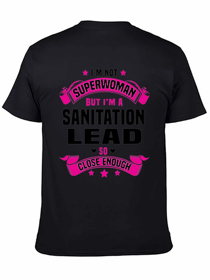 Sanitation Lead Superwoman T-Shirt