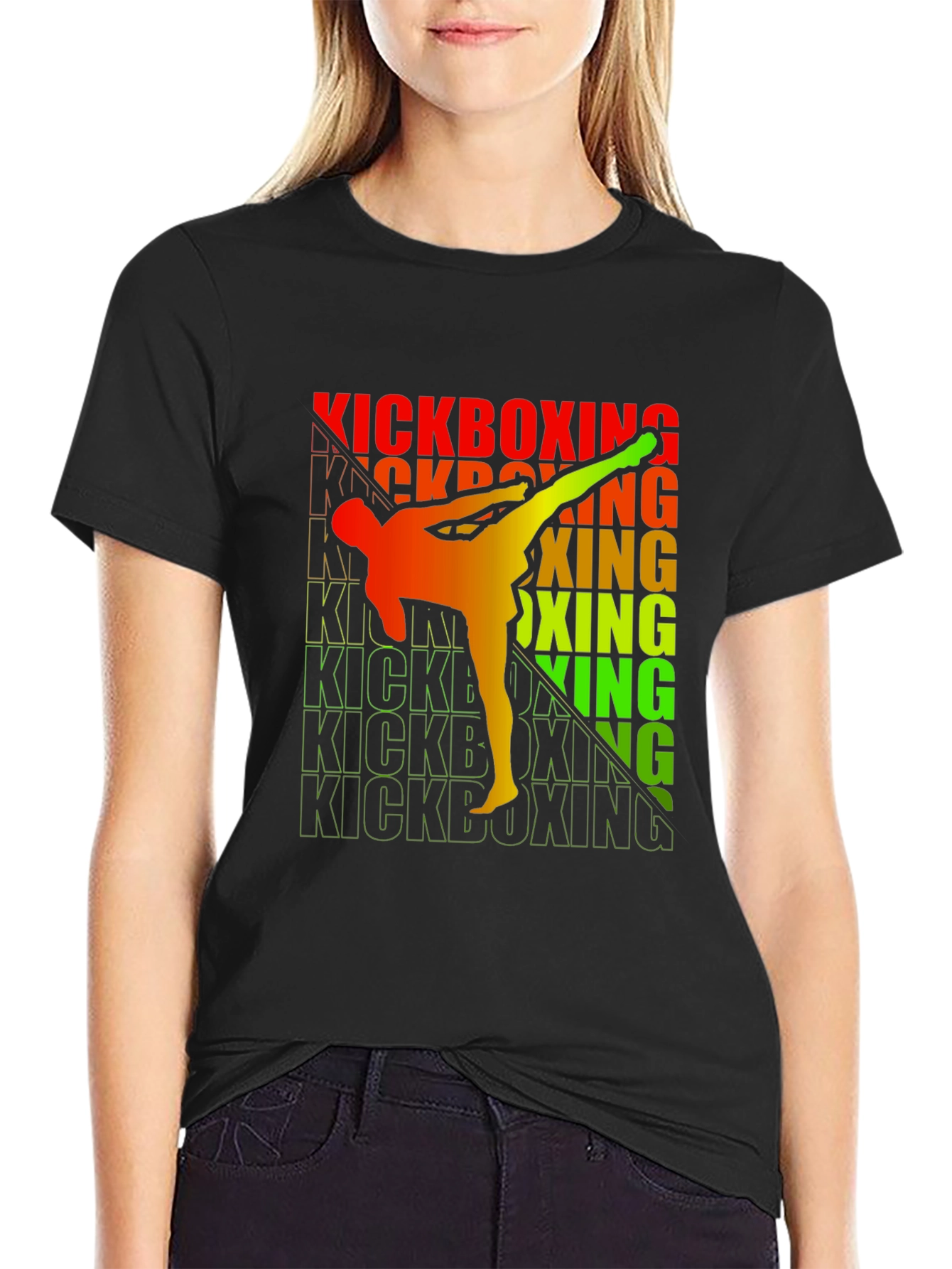 Kickboxing Graphic Tee - Martial Arts Activewear