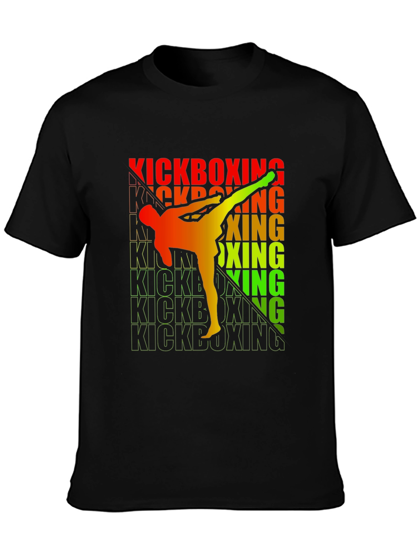 Kickboxing Graphic Tee - Martial Arts Activewear
