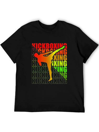 Kickboxing Graphic Tee - Martial Arts Activewear