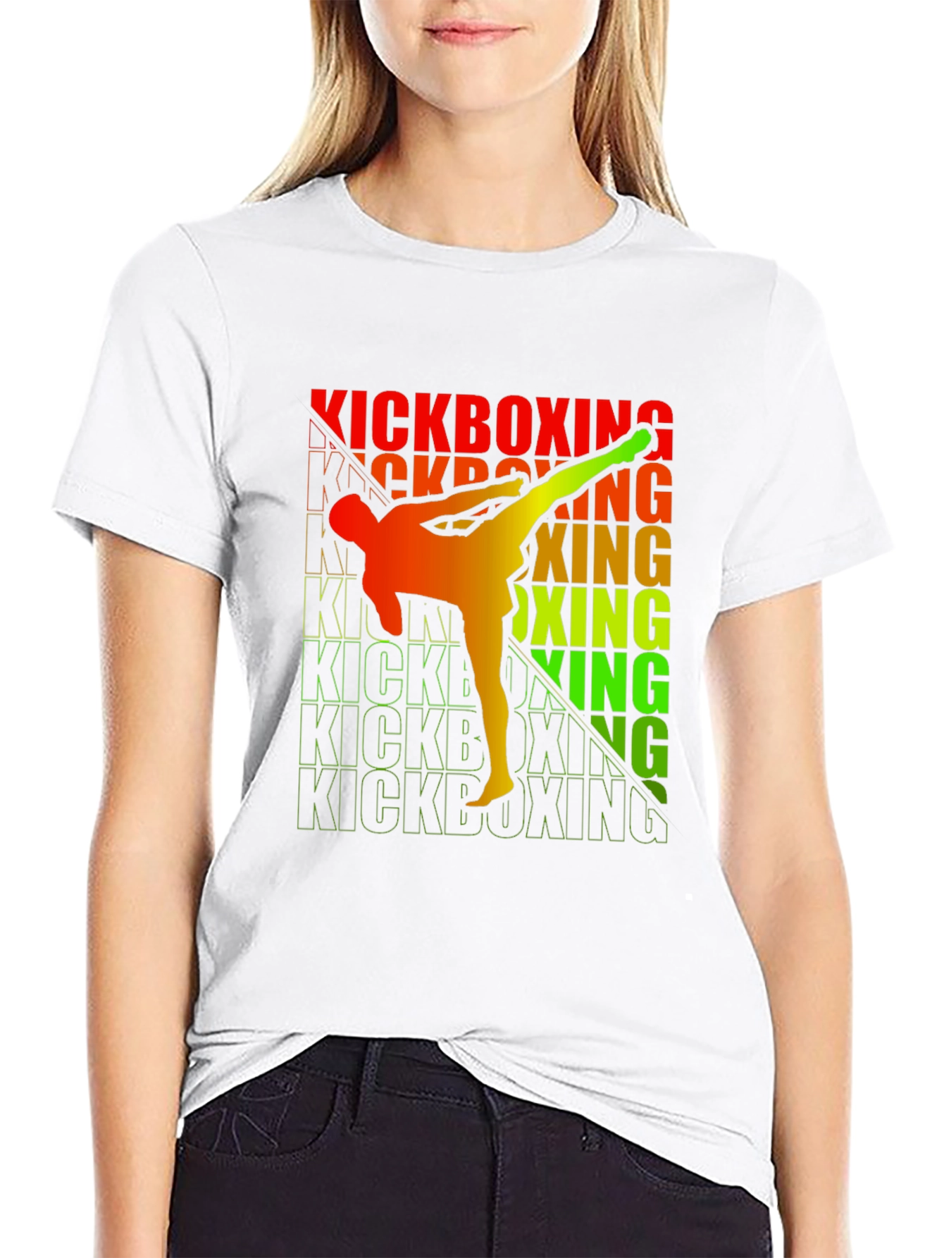 Kickboxing Graphic Tee - Martial Arts Activewear