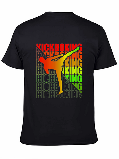Kickboxing Graphic Tee - Martial Arts Activewear