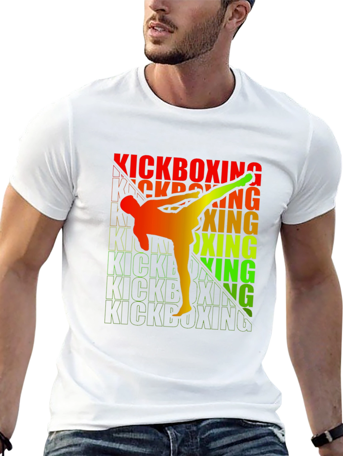Kickboxing Graphic Tee - Martial Arts Activewear